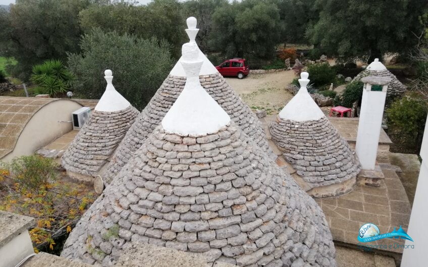 Complesso di trulli, due abitazioni autonome e terreno